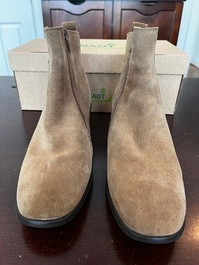 NOAT Ethic Acorn Suede Ladies Ankle Boot Size 39